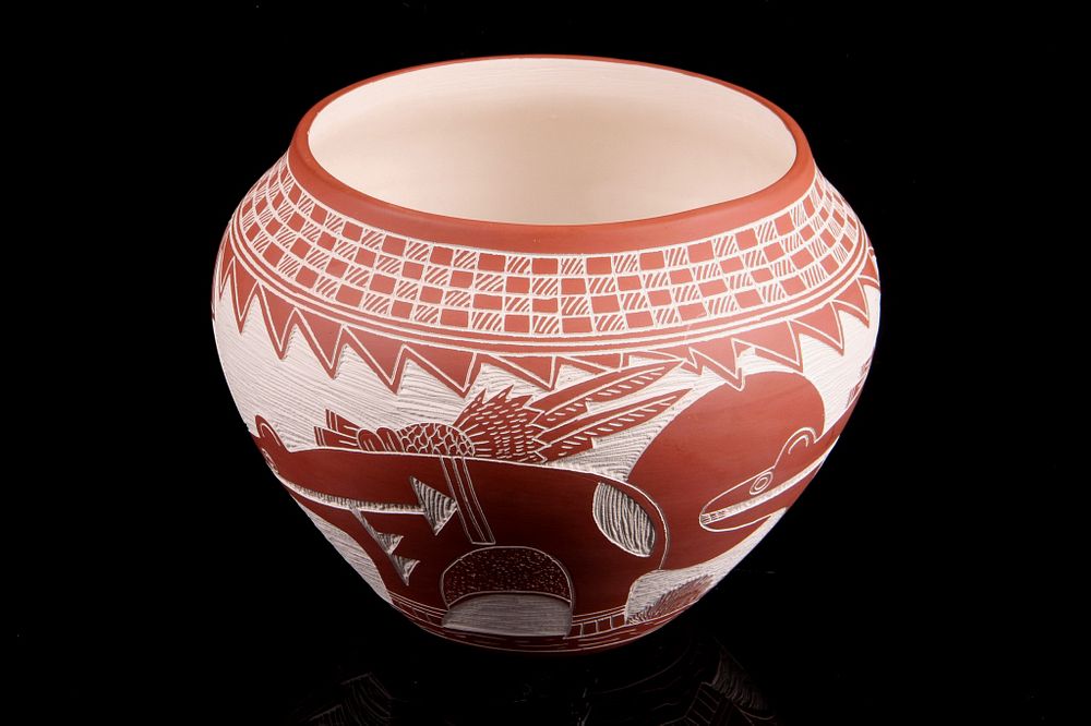 Appraisal: Acoma Pueblo Pottery by M Romero New Mexico For your