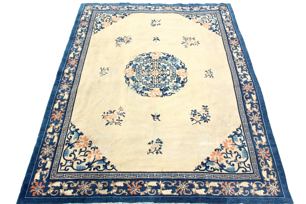 Appraisal: ANTIQUE CHINESE CARPET - ' x ' - Early th