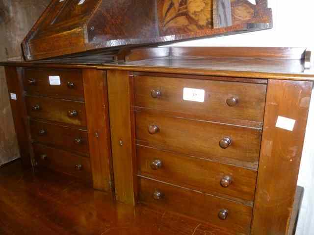 Appraisal: A VICTORIAN CORNER BRACKET with shelf and cupboard with profuse