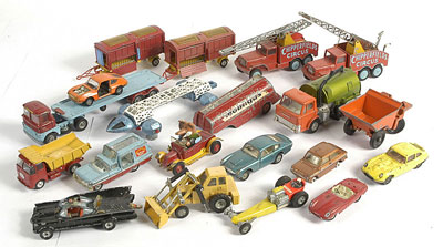 Appraisal: Corgi Dinky Lonestar mixed group of unboxed Cars and Commercials