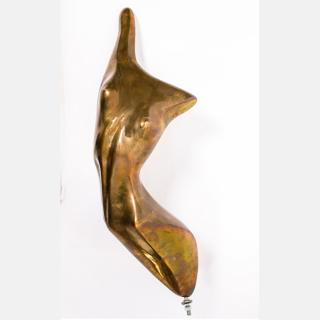 Appraisal: Michael Shacham b Torso Bronze Michael Shacham b Torso Bronze