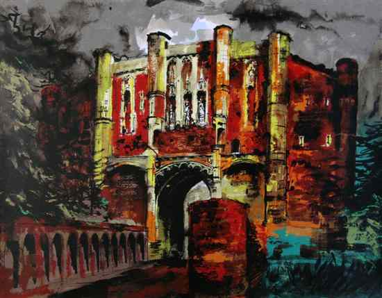 Appraisal: John Piper - printer's proof print Thornton Abbey Gateway signed