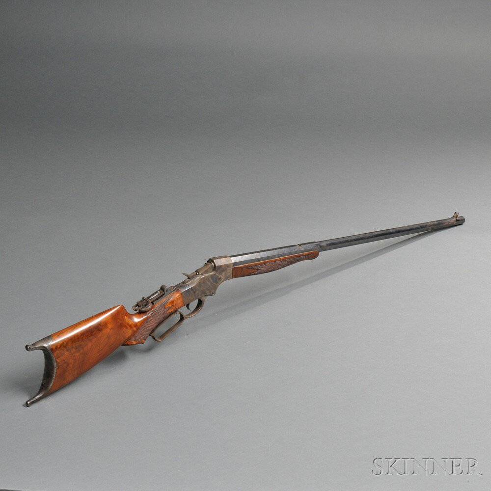 Appraisal: Stevens Ideal Modern Range Rifle c serial number fancy walnut