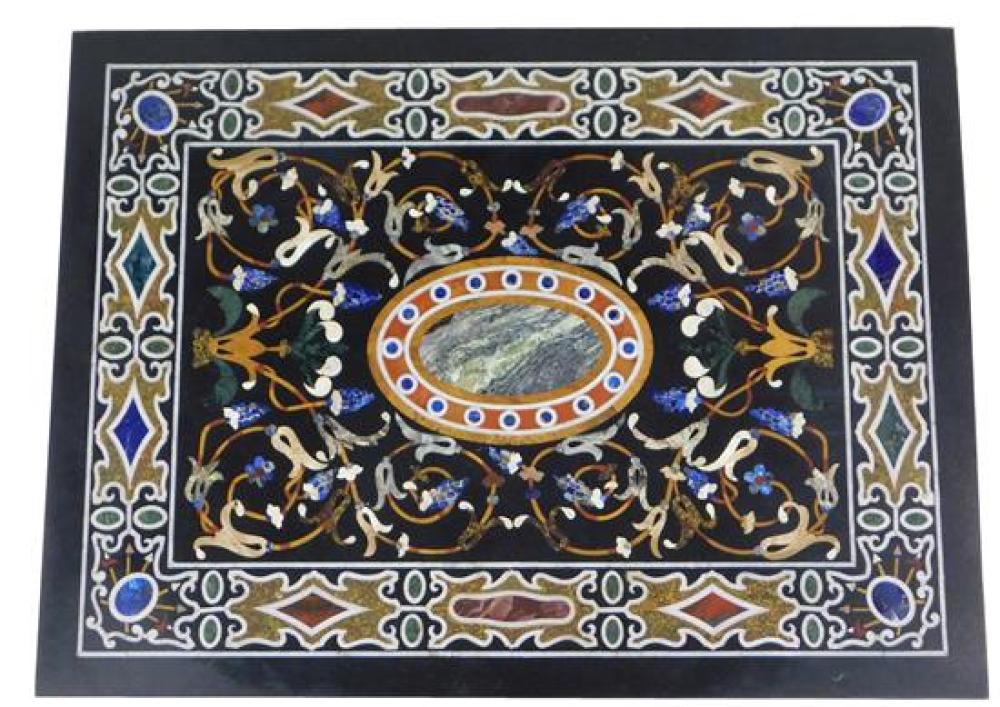 Appraisal: Large Pietra dura slab or table-top Italian th early th