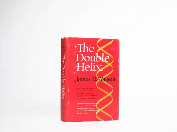 Appraisal: WATSON JAMES DEWEY B The Double Helix New York Atheneum