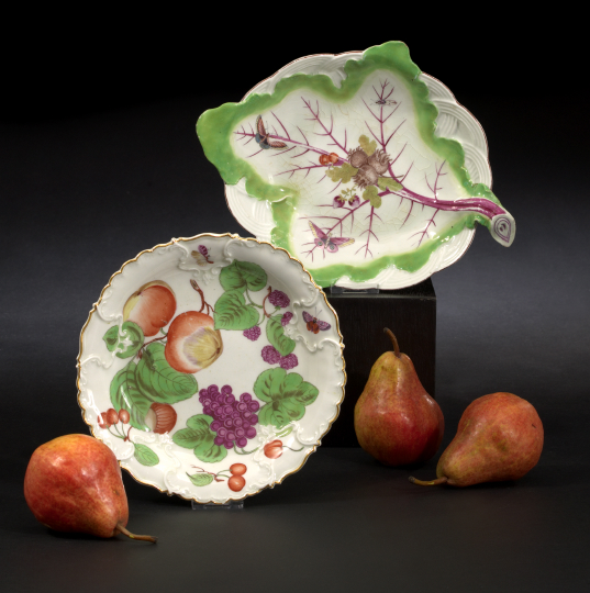 Appraisal: Two Chelsea Porcelain Bowls one a fine and rare Chelsea