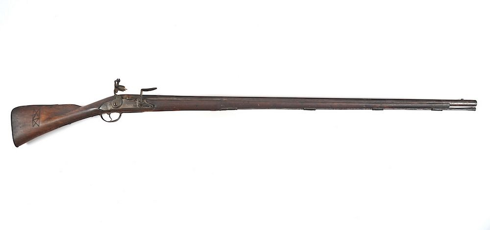 Appraisal: A CONTINENTAL ARMY-ALTERED FRENCH M RAMPART MUSKET WITH BAYONET Overall