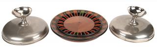 Appraisal: Gaffed Round Table Roulette Chicago H C Evans Co ca