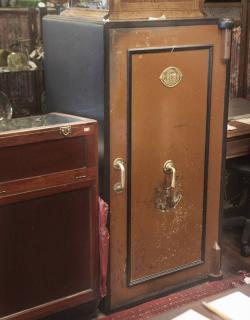 Appraisal: Chubb Lock Safe Jewelry Safe from Edinburgh Scotland Silver Shop