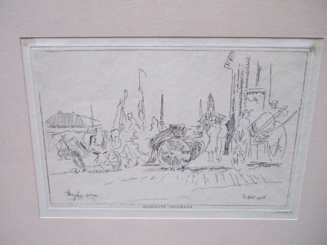 Appraisal: Walter Richard Sickert - Barnett's Veterans Bromberg etching signed in