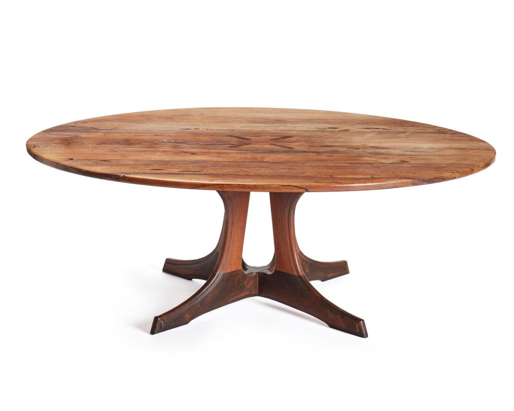 Appraisal: An Ed Stiles modern rosewood coffee table Mid- th Century