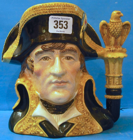 Appraisal: Royal Doulton Large Character Jug Napoleon D Limited edition with