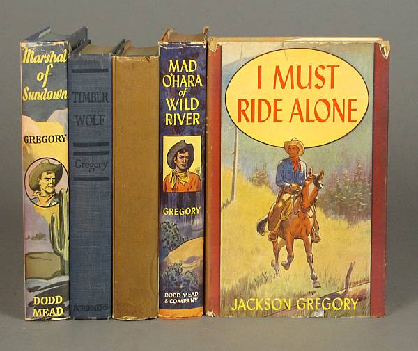 Appraisal: WESTERN amp ADVENTURE FICTION Approx vols incl Burroughs Edgar Rice