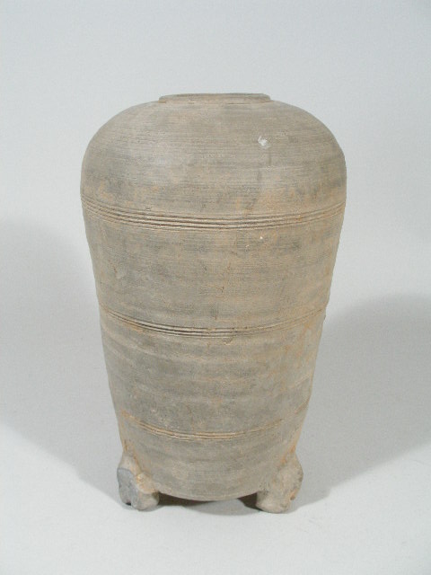 Appraisal: Chinese Han Dynasty Storage Jar ca B C - A