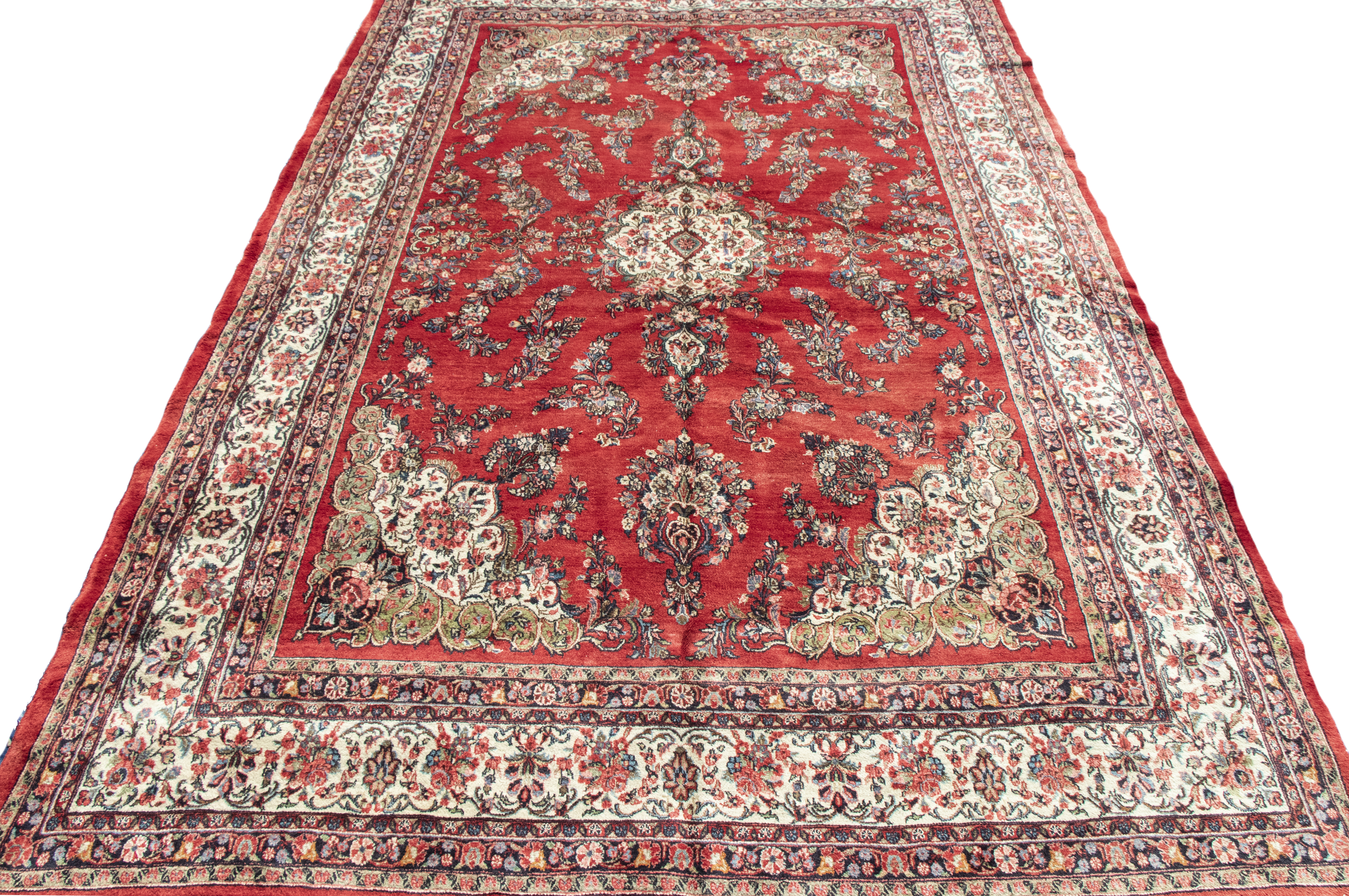 Appraisal: KASVIN CARPET ' X ' Kasvin carpet Northwest Persia mid-