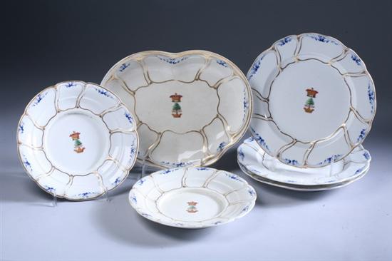 Appraisal: -PIECE BLOOR DERBY PORCELAIN PARTIAL DESSERT SERVICE Circa - Including