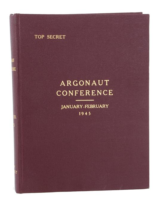 Appraisal: Crimea Yalta Conference Top Secret papers and minutes ARGONAUT CONFERENCE