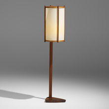 Appraisal: George Nakashima FLOOR LAMP Nakashima StudioUSA American black walnut English