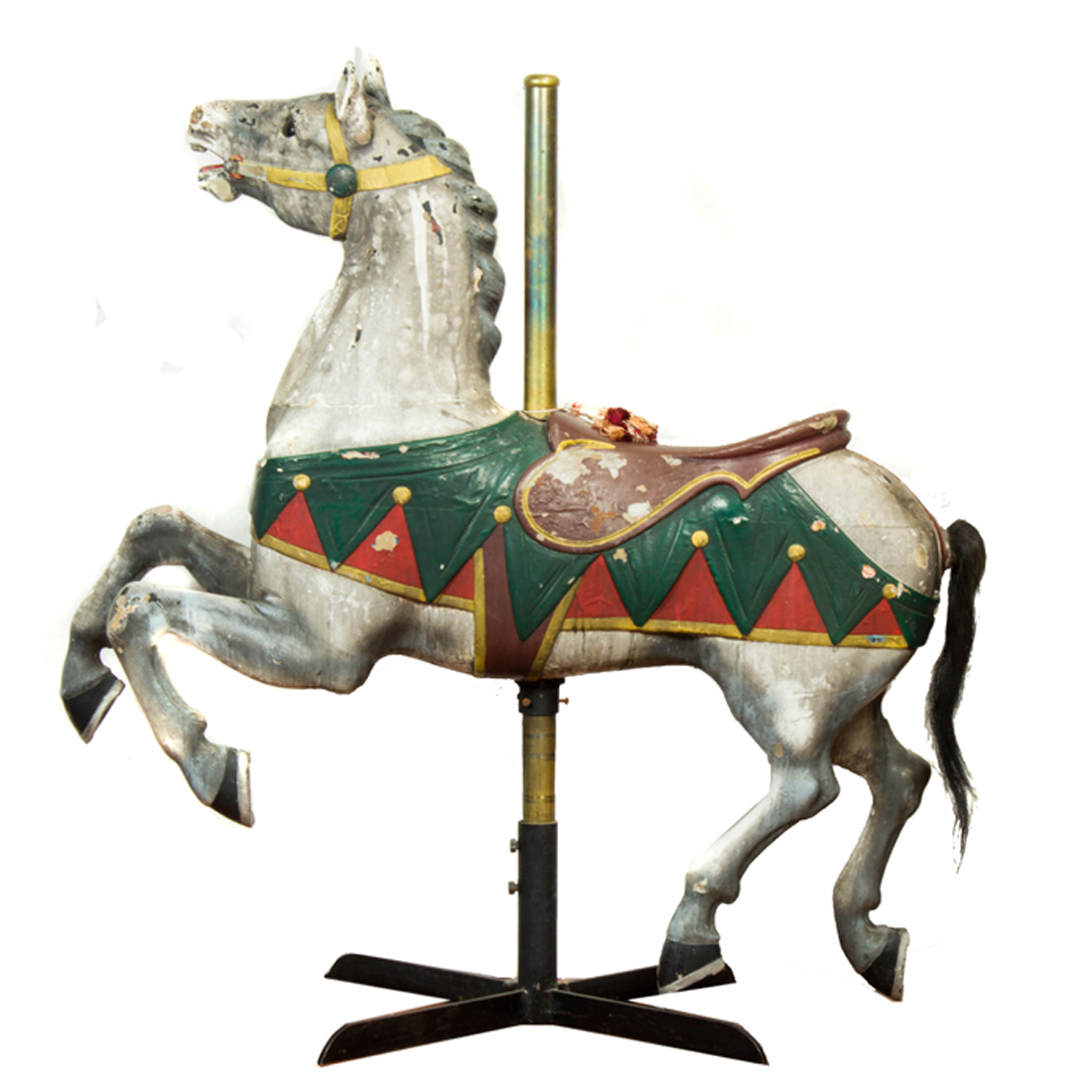 Appraisal: A GUSTAV DENTZEL CAROUSEL HORSE A Gustav Dentzel Carousel horse