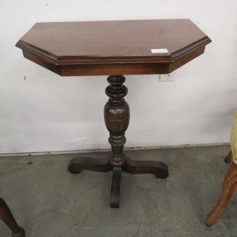 Appraisal: Side Table demilune type