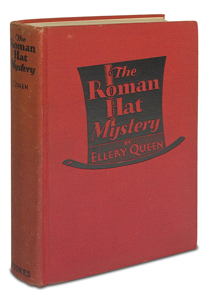 Appraisal: QUEEN ELLERY Group of First Editions vo publisher's cloth lacking