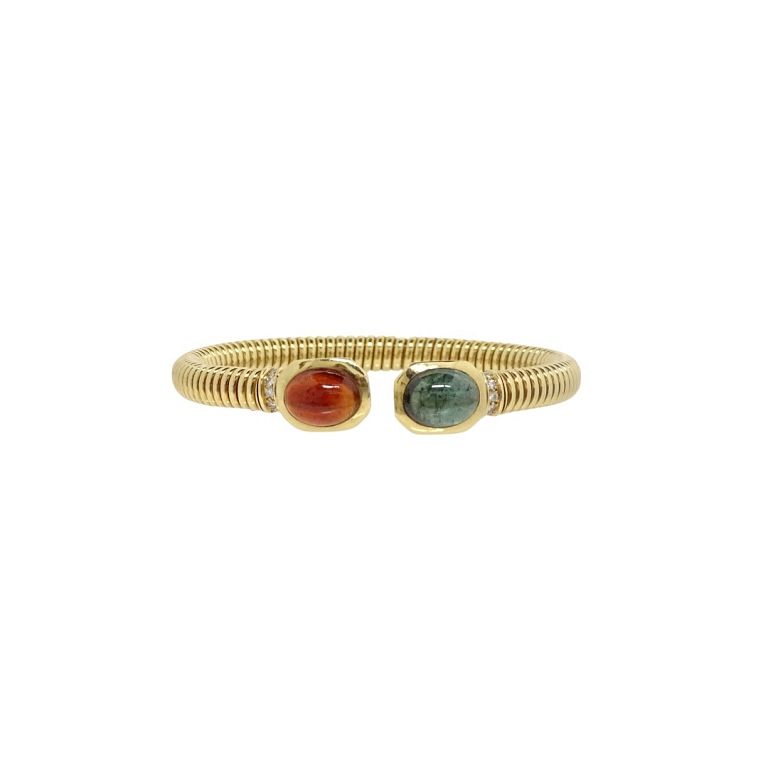 Appraisal: Bulgari Bangle Bracelet Bulgari Bangle Bracelet Set In Karat Yellow