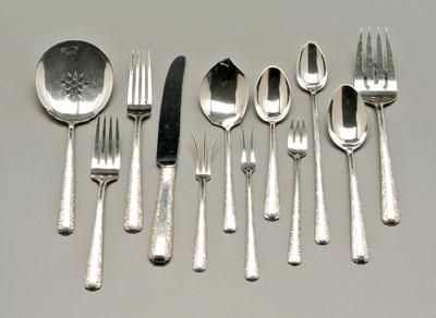 Appraisal: Towle Candlelight sterling flatware pieces no monograms oz T excluding