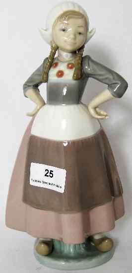 Appraisal: Lladro Figure of Dutch Girl Gretel Height cm