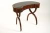 Appraisal: TABLE - Regency period mahogany dressing table with kidney shaped