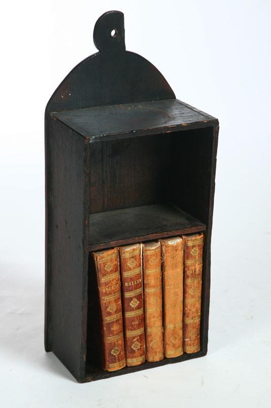 Appraisal: MAKE-DO BOOKSHELF English late th-early th century oak Originally a