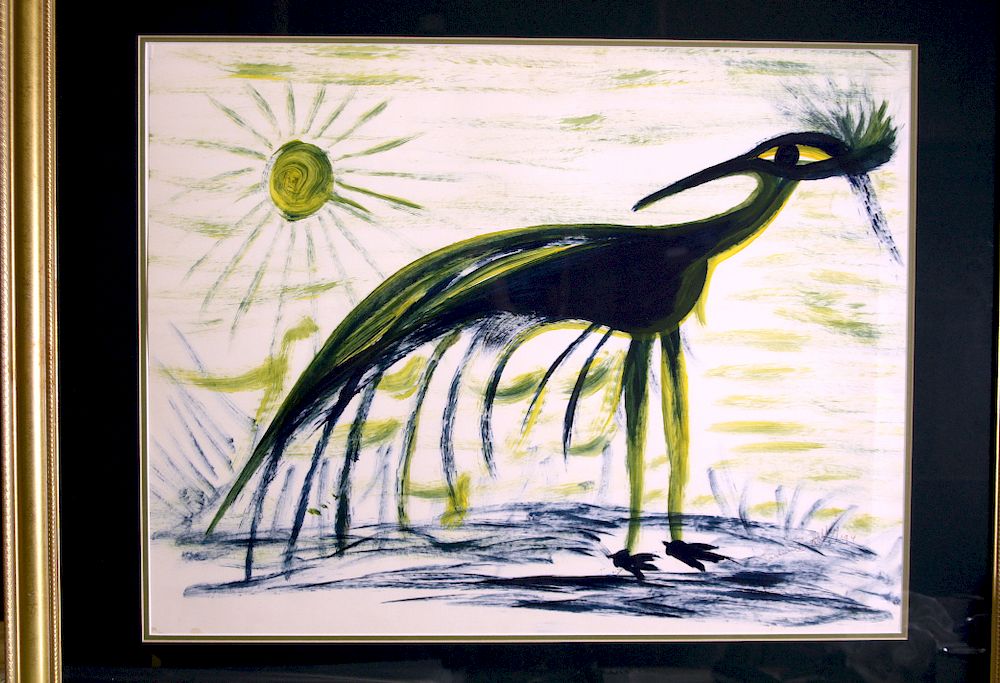 Appraisal: Outsider Art Lonnie Holley Untitled Bird Holley Lonnie b Untitled