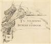 Appraisal: HOWARD PYLE The Soldiering of Beniah Stidham Headpiece illustration for