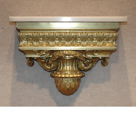 Appraisal: Louis XVI Style Gilt-Bronze Bracket Estimate -