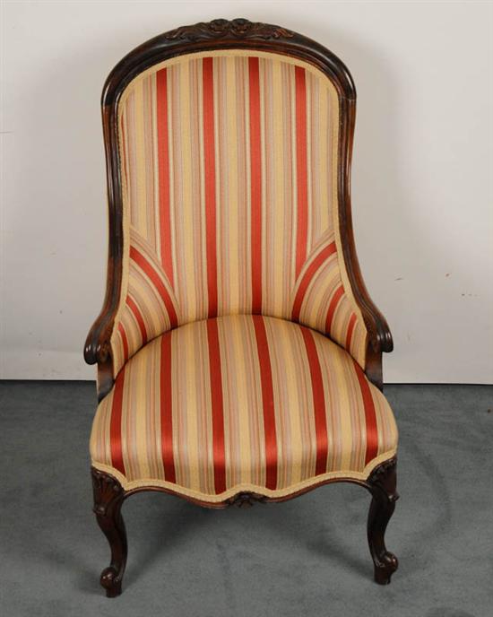 Appraisal: A Low th C Rococo Revival Childs Chair having finger