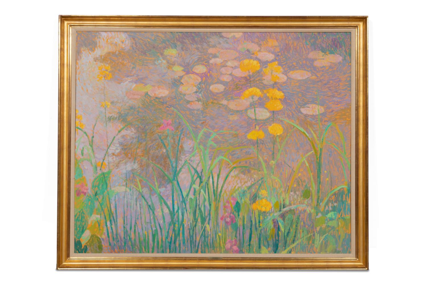 Appraisal: SAM BARBER IMPRESSIONIST COLORS OF SPRING O C Sam Samir