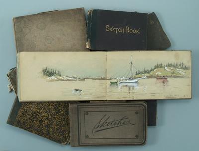 Appraisal: Eleven James W Pattison sketchbooks James William Pattison Illinois Asheville