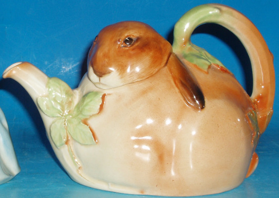 Appraisal: Rare Figural Bunnykins Teapot Height cm