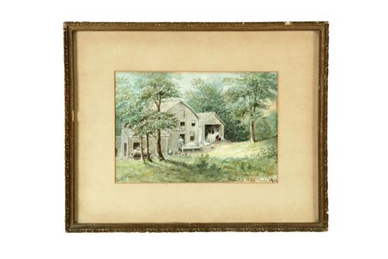 Appraisal: BARRET'S MILL BY JUDGE LM HOSIA AMERICAN LATE TH-EARLY TH