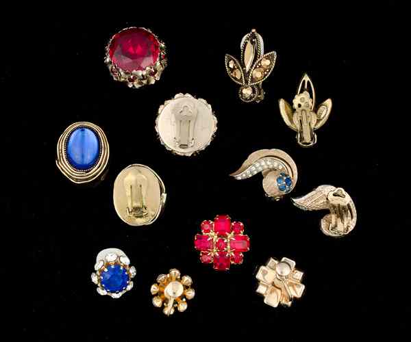 Appraisal: Hattie Carniege Boucher Weiss Coro Kafin Costume Jewelry Collection A