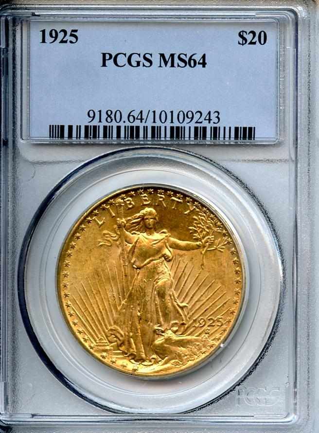 Appraisal: MS PCGS An attractive example with rich apricot-golden color minimal