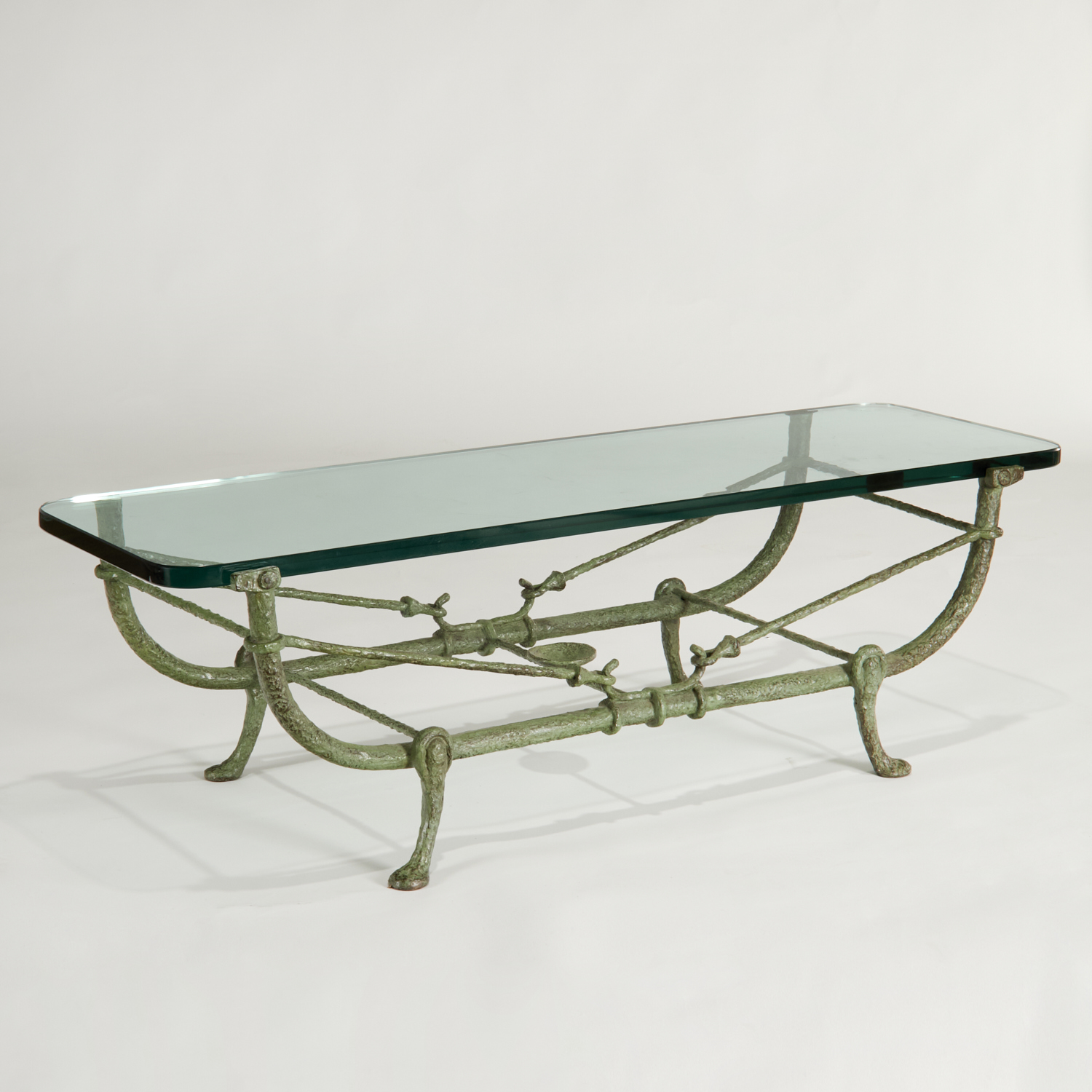 Appraisal: DIEGO GIACOMETTI AFTER TABLE BERCEAU After Diego Giacometti Swiss -