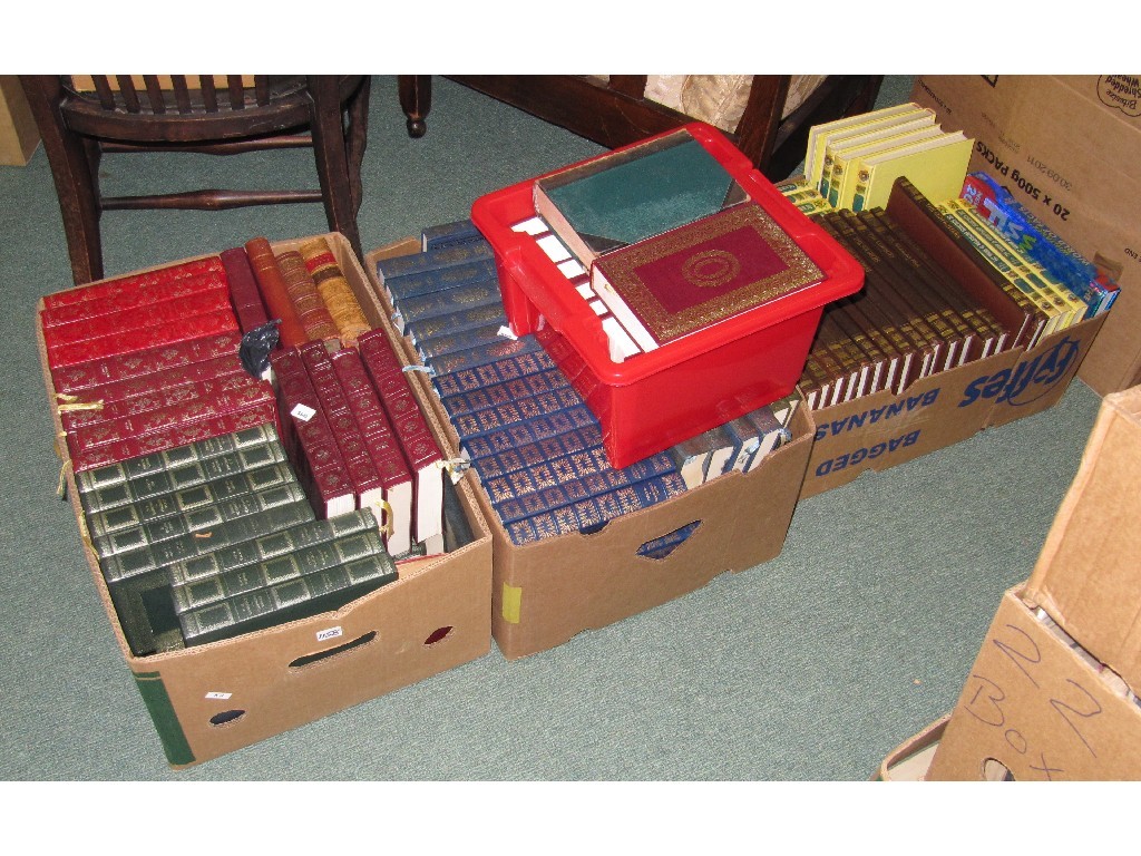 Appraisal: Lot of various books boxes