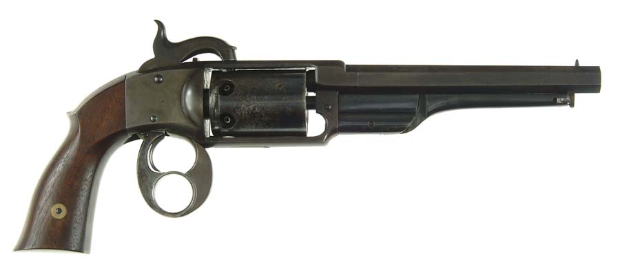 Appraisal: RARE TH MODEL FIGURE- SAVAGE NORTH NAVY PERCUSSION REVOLVER Cal