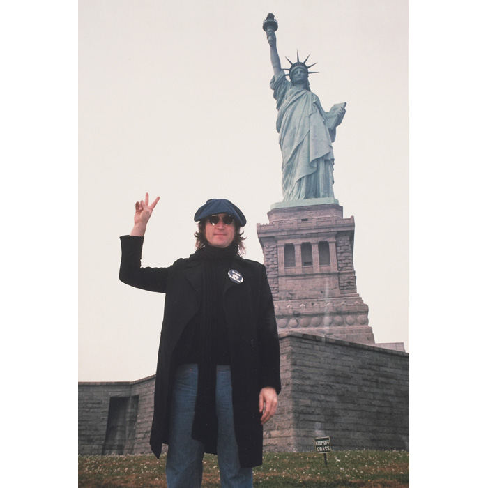 Appraisal: Bob Gruen American b John Lennon NYC printed cibachrome photography