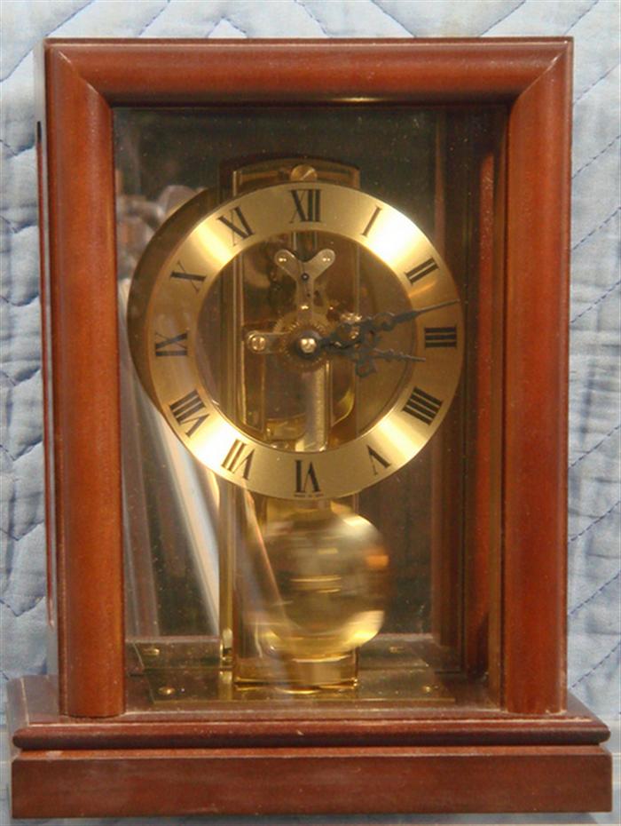 Appraisal: Junghans electromechanical shelf clock h Estimate -