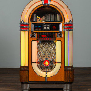 Appraisal: A Seeburg 'Bubbler' Disc Jukebox serial number Height x width