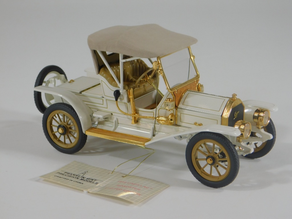 Appraisal: FRANKLIN MINT CADILLAC ROADSTER DIECAST United States Contemporary scale precision