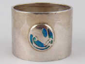 Appraisal: A Liberty Co Arts and Crafts silver napkin ring model