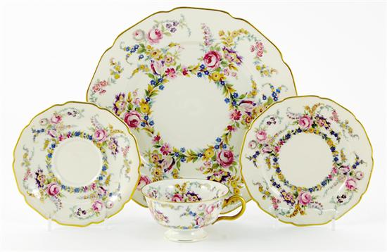 Appraisal: Rosenthal porcelain partial service Linnie Lee pattern consisting of plates