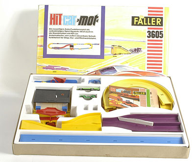 Appraisal: Faller Germany No Hit Car Racing Set - set comprises